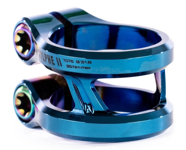 Ethic Sylphe V2 31.8 Clamp Chrome Blue