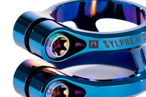 Ethic Sylphe V2 31.8 Clamp Chrome Blue-3