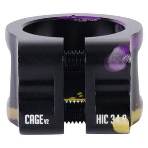 Oath Cage V2 Clamp Zwart Paars Geel