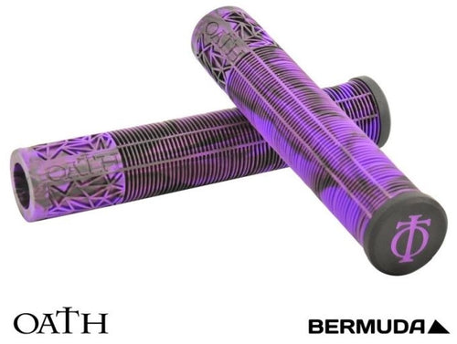 Oath Bermuda Grips Purple Black - Stuntstep